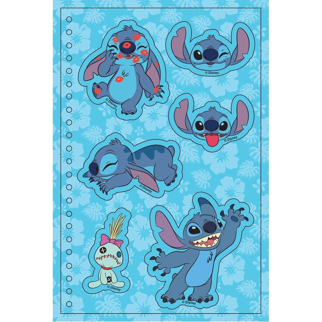Disney Lilo & Stitch Αυτοκόλλητα Τετράδιο 13,2x20,3εκ (564653) - Fun Planet