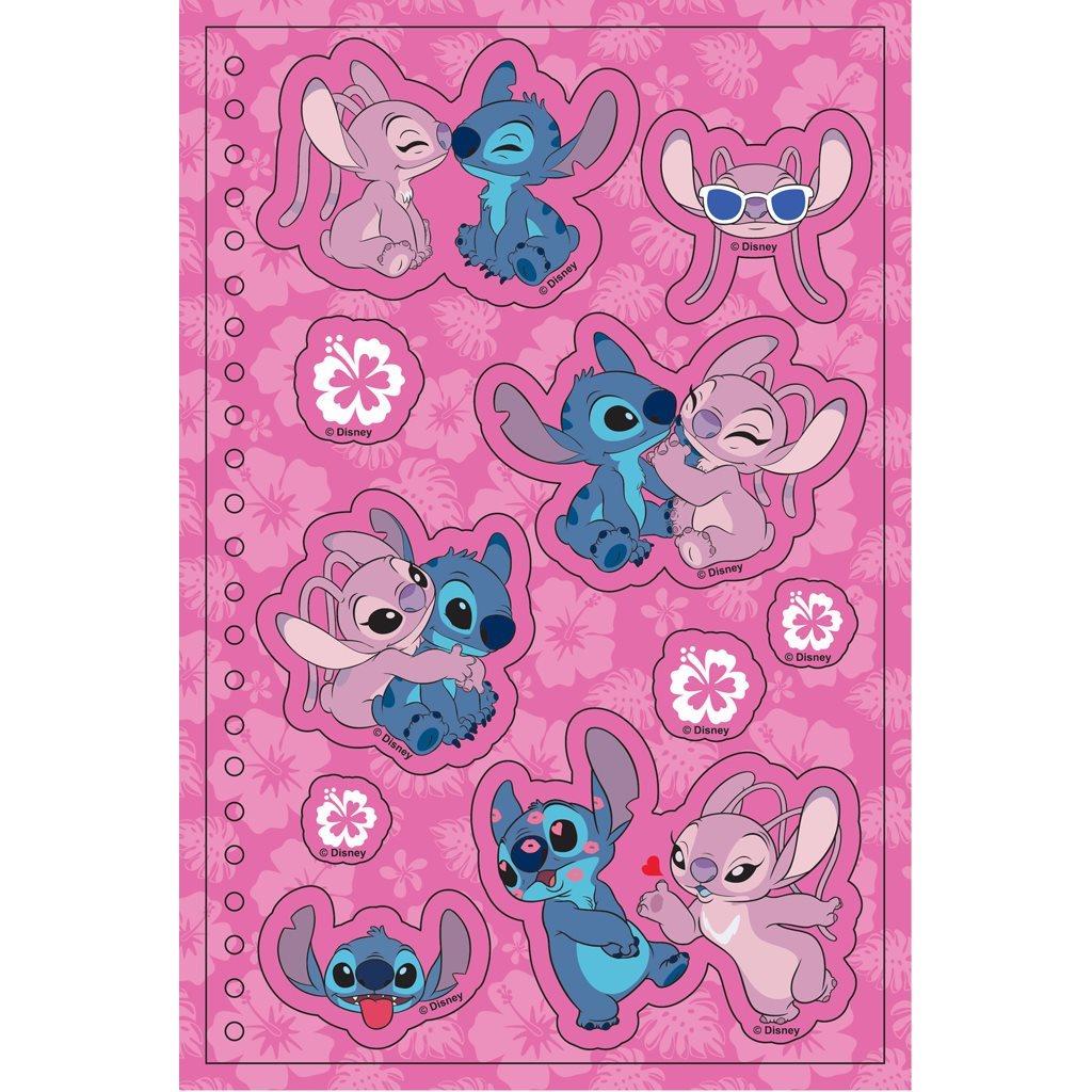 Disney Lilo & Stitch Αυτοκόλλητα Τετράδιο 13,2x20,3εκ (564653) - Fun Planet