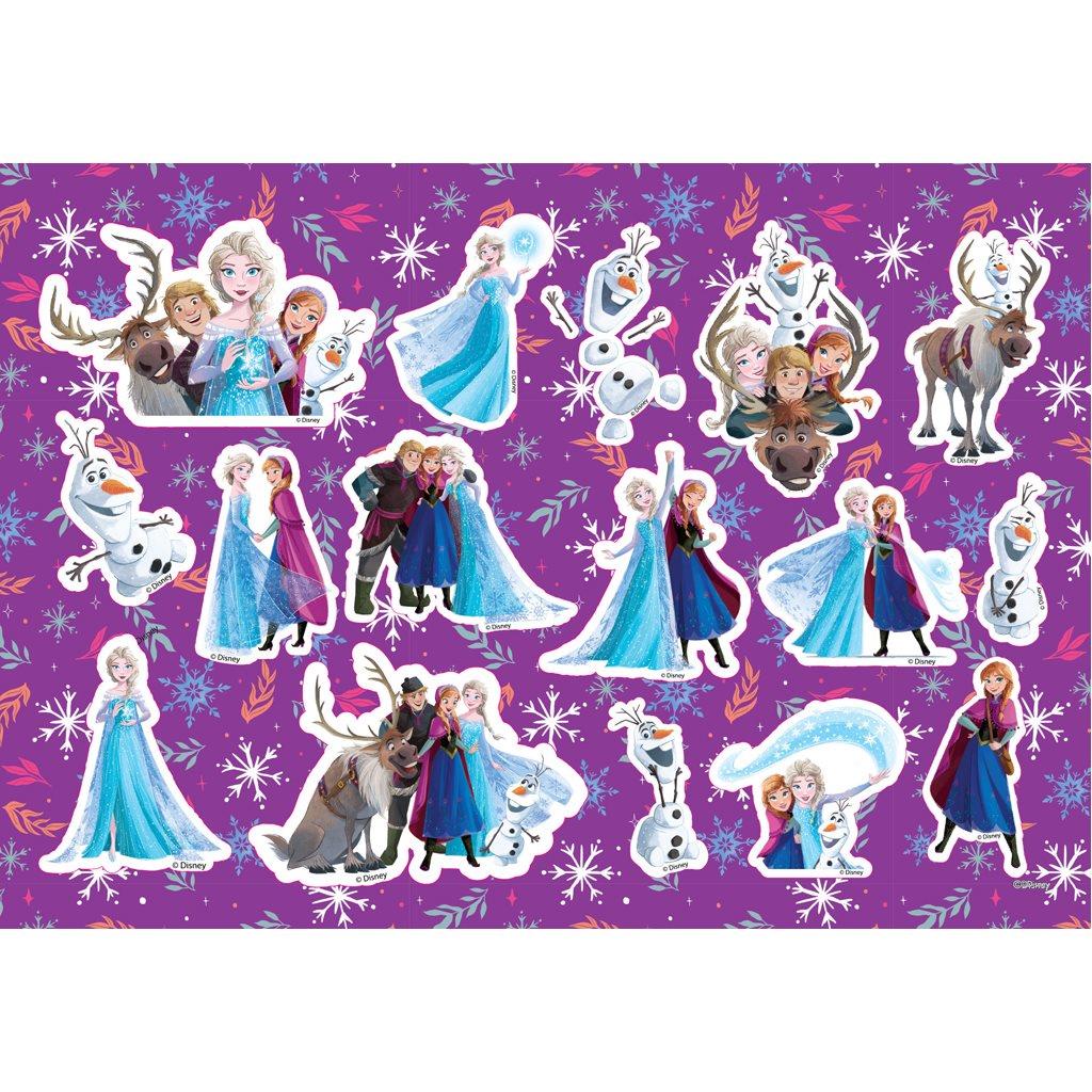 Μπλοκ Ζωγραφικής Disney Frozen 40 φύλλα 2 φύλλα Στένσιλ Αυτοκόλλητα 23x33κ (564985) - Fun Planet