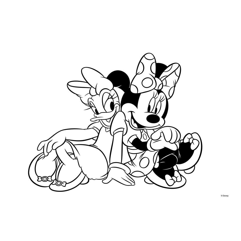 Μπλοκ Ζωγραφικής Disney Minnie 40 φύλλα 2 φύλλα Στένσιλ Αυτοκόλλητα 23x33κ (564986) - Fun Planet