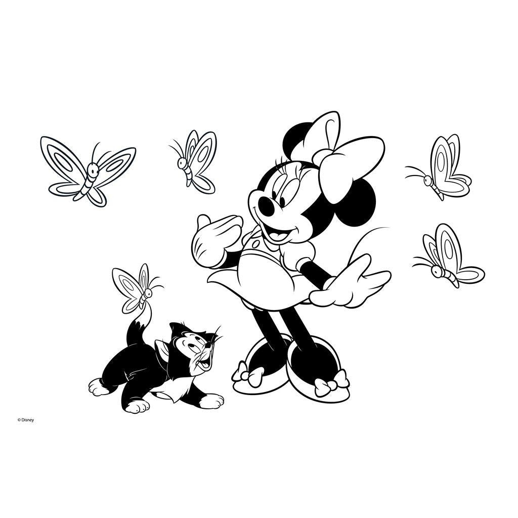 Μπλοκ Ζωγραφικής Disney Minnie 40 φύλλα 2 φύλλα Στένσιλ Αυτοκόλλητα 23x33κ (564986) - Fun Planet