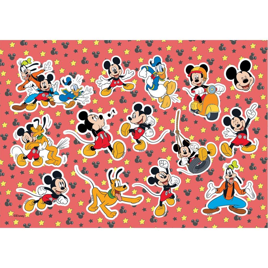 Μπλοκ Ζωγραφικής Disney Mickey 40 φύλλα 2 φύλλα Στένσιλ Αυτοκόλλητα 23x33κ (564989) - Fun Planet