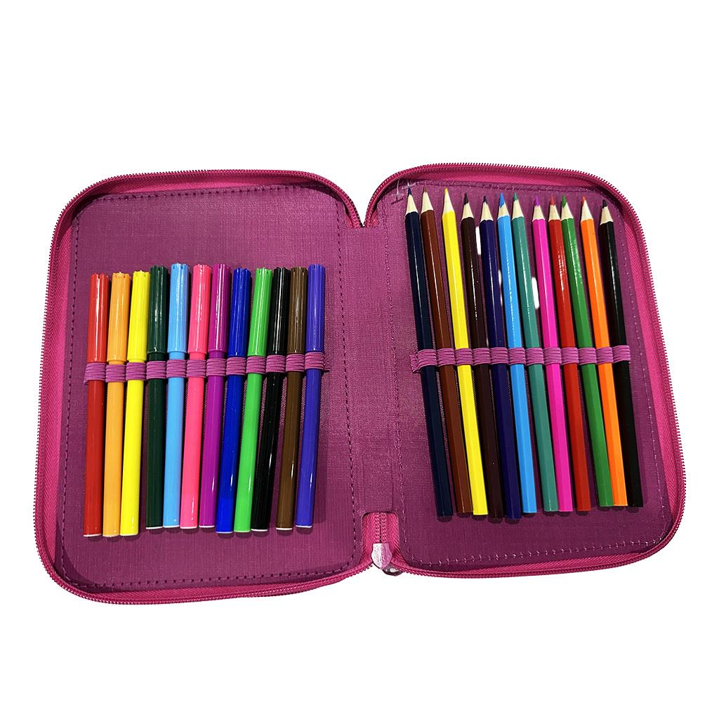Retro BFF Case With Magnetic Clasp 26x9x3.2cm Must (585992)