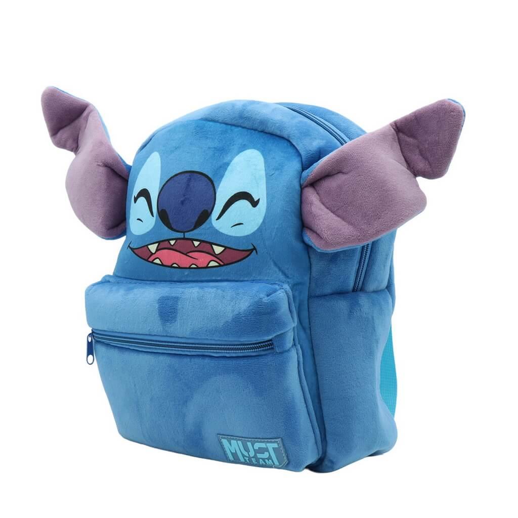 Τσάντα Πλάτης Λούτρινη 27x7x24εκ Disney Lilo & Stitch 2 Θήκες Must Team (565092) - Fun Planet