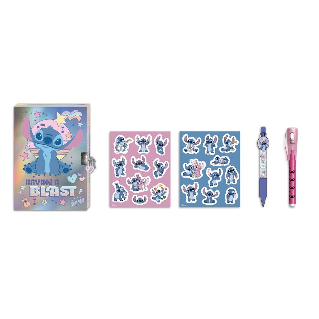 Disney Lilo & Stitch Ημερολόγιο με Κλειδαριά Μαγικό Στυλό και Αυτοκόλλητα (565264)