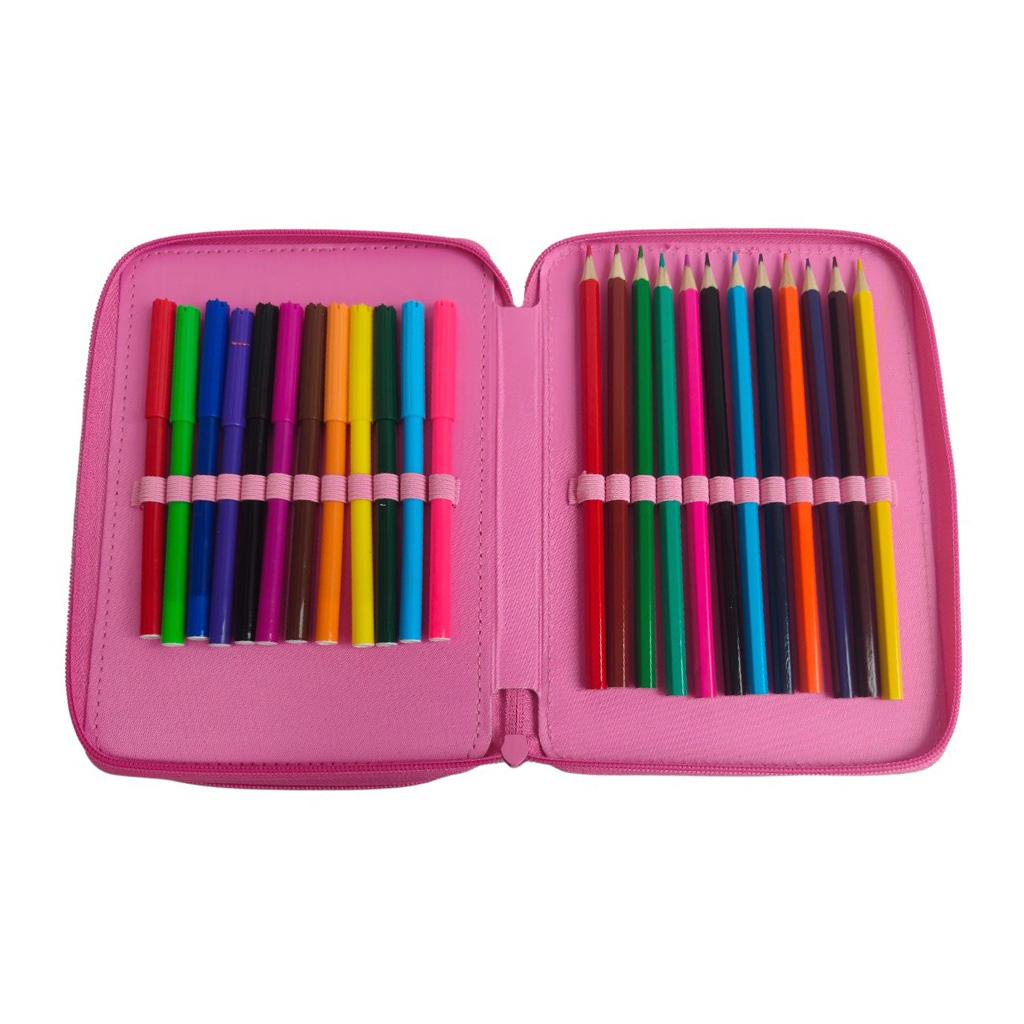 Retro BFF Case With Magnetic Clasp 26x9x3.2cm Must (585992)