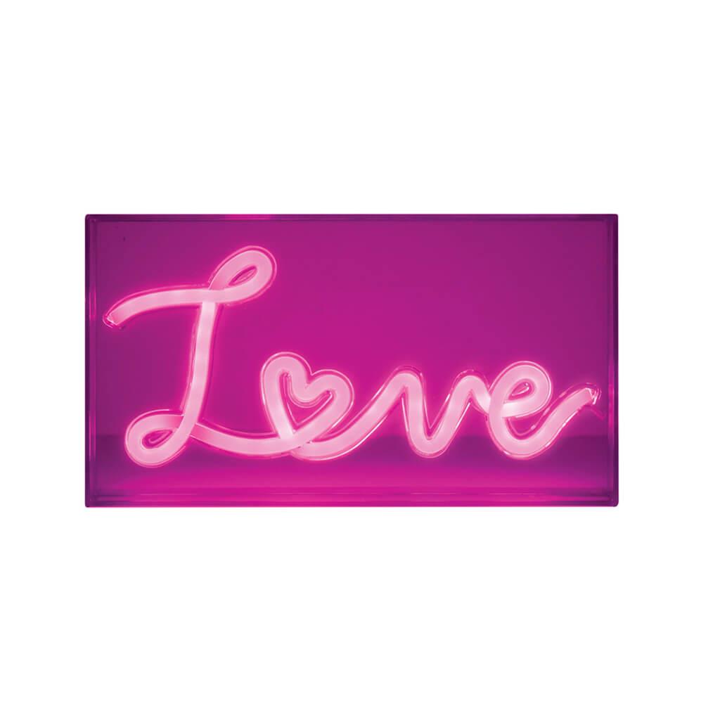 Neon Light Love 23x4x13cm Mood (580465)