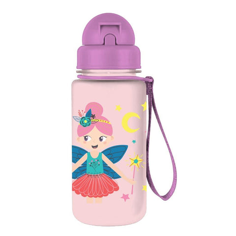 Παγούρι Νηπίου PCTG 400ml Με Καλαμάκι 7x17,5 Happy Fairy (585681) - Fun Planet