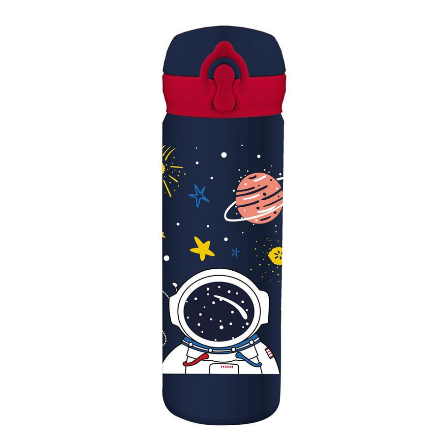 Παγούρι Θερμός Ανοξείδωτο Must Team 500ml με Καλαμάκι Space (586452) - Fun Planet