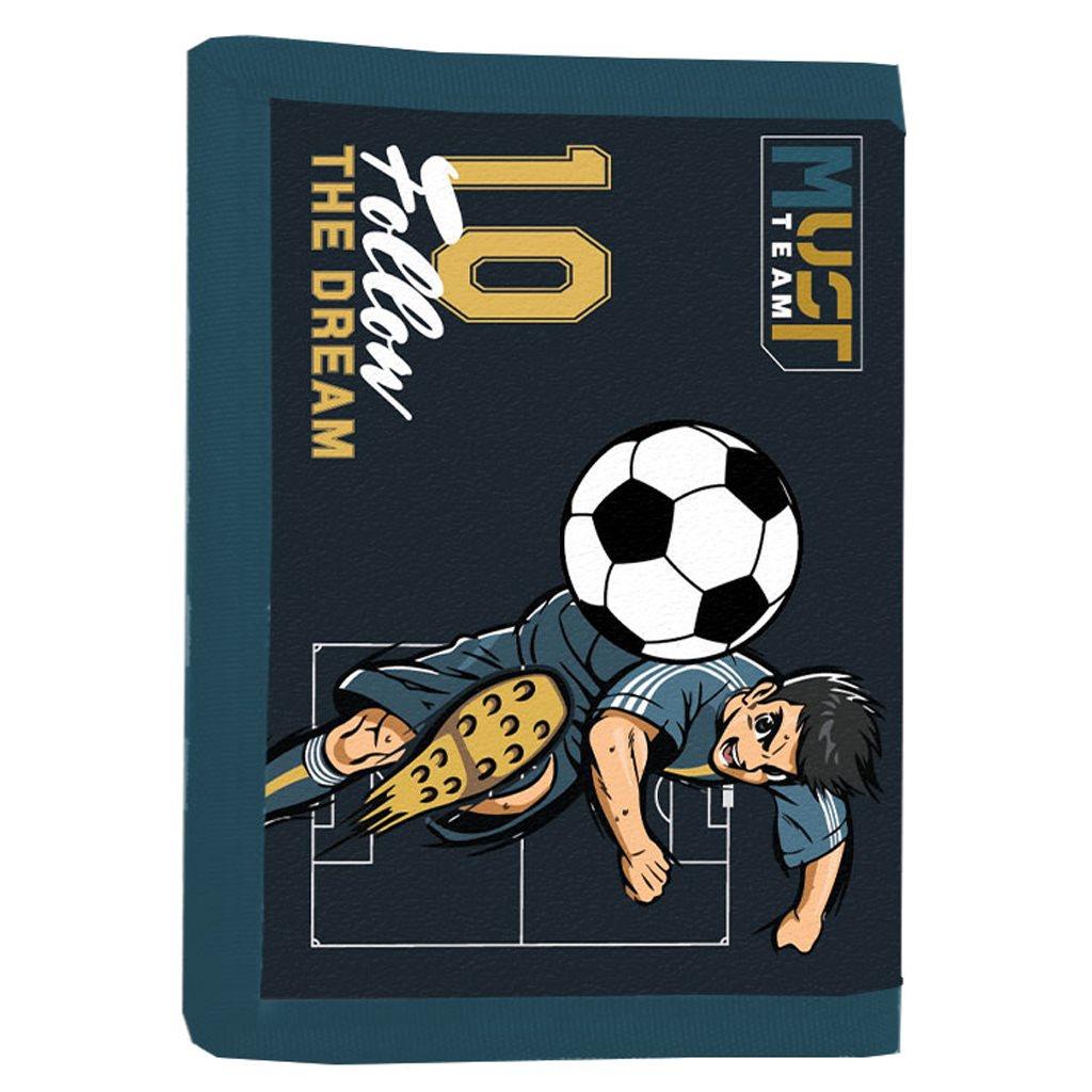 Πορτοφόλι με Μπρελόκ Σετ Δώρου 20x12εκ Football (586977) - Fun Planet