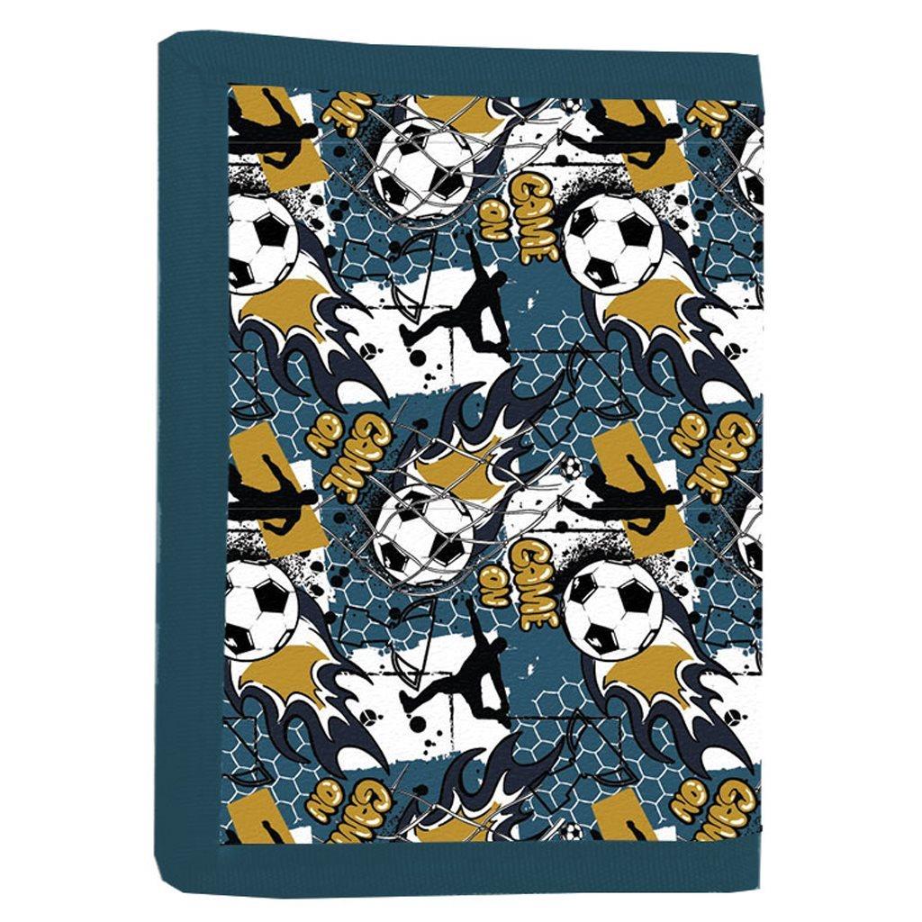Πορτοφόλι με Μπρελόκ Σετ Δώρου 20x12εκ Football (586977) - Fun Planet