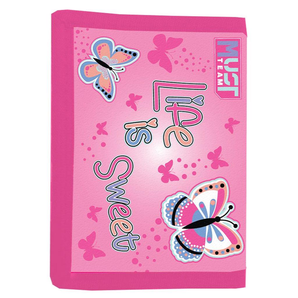 Πορτοφόλι με Μπρελόκ Σετ Δώρου 20x12εκ Butterfly (586978) - Fun Planet