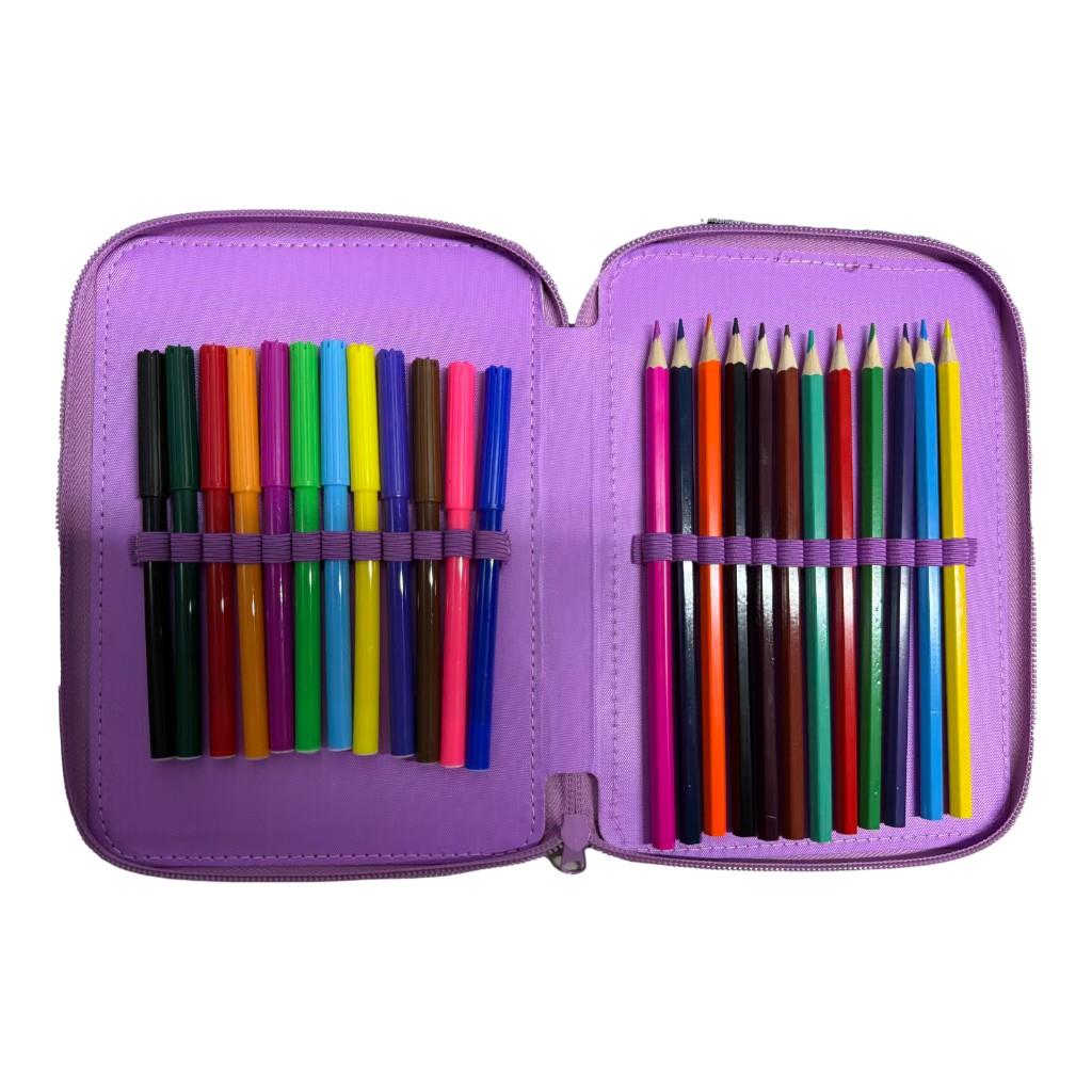 Retro BFF Case With Magnetic Clasp 26x9x3.2cm Must (585992)