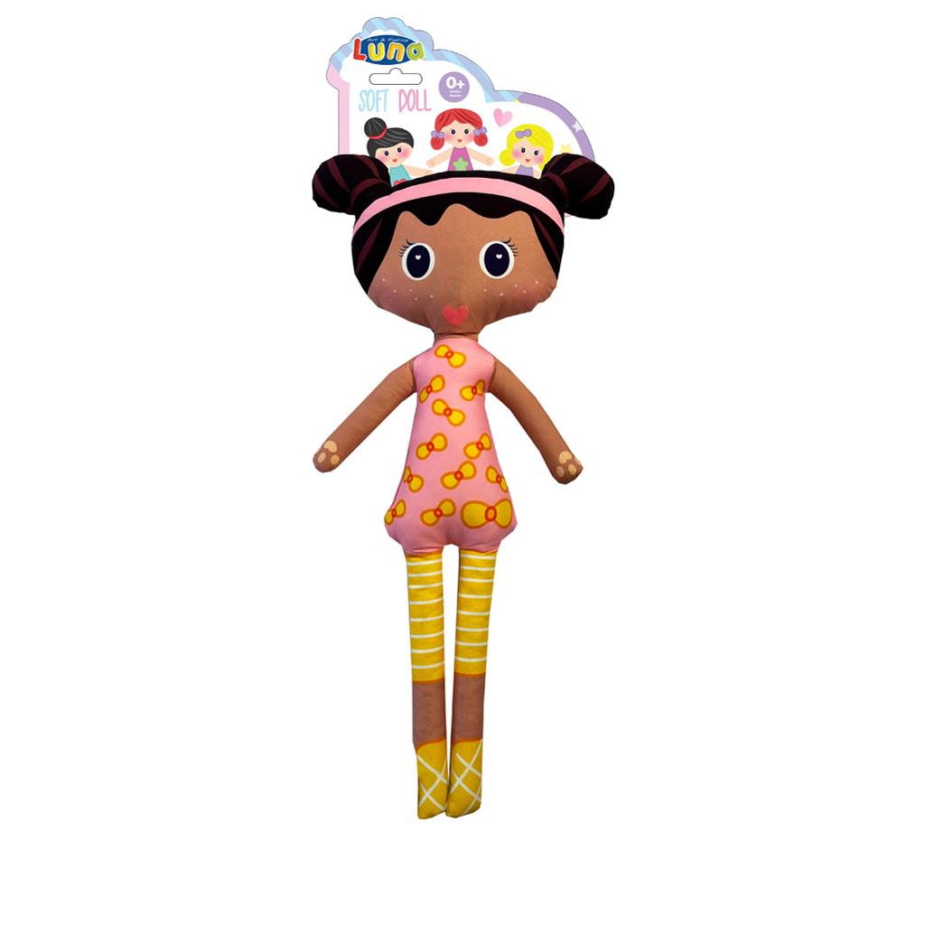Cloth doll 50cm in 5 designs Luna Toys (622168)