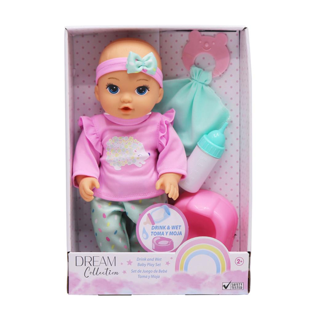 Κούκλα Μωρό 30εκ Που Πίνει και Βρέχεται Luna Toys (622177) - Fun Planet