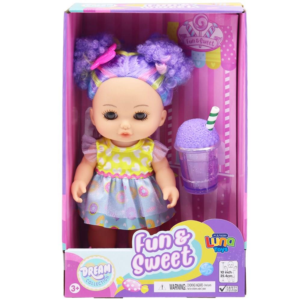 Κούκλα με Ποτηράκι 25,4εκ Luna (622711) - Fun Planet