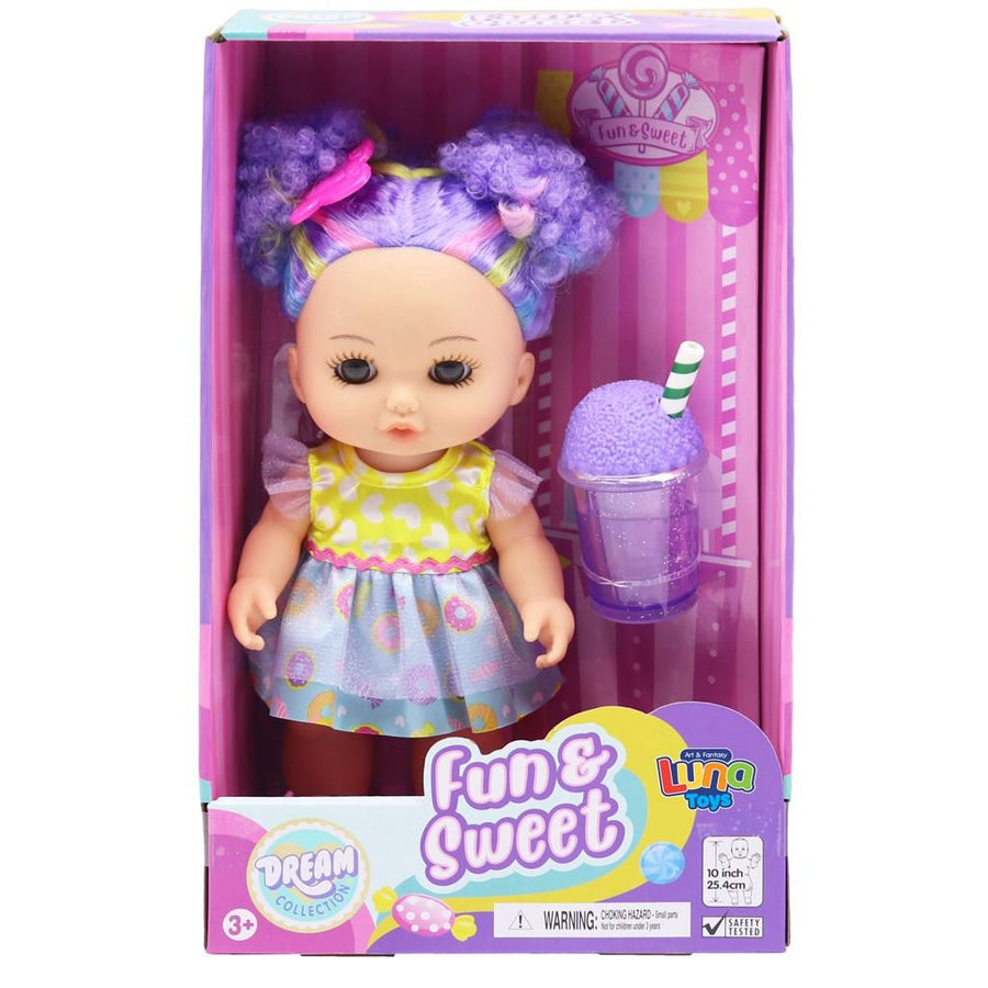 Κούκλα με Ποτηράκι 25,4εκ Luna (622711) - Fun Planet