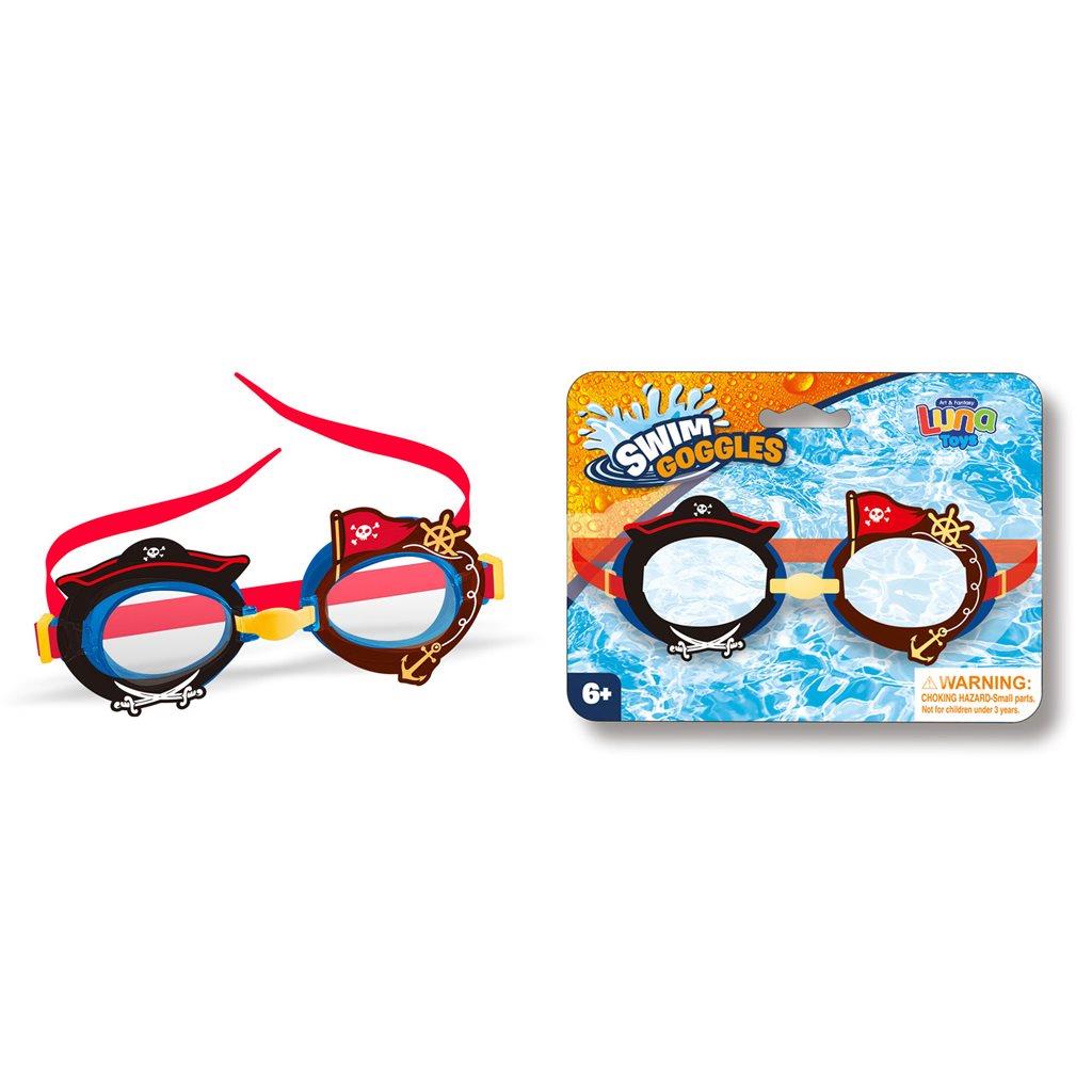 Γυαλιά Κολύμβησης 14,5x2,5x6,5εκ Φλαμίνγκο Luna Toys (622982) - Fun Planet