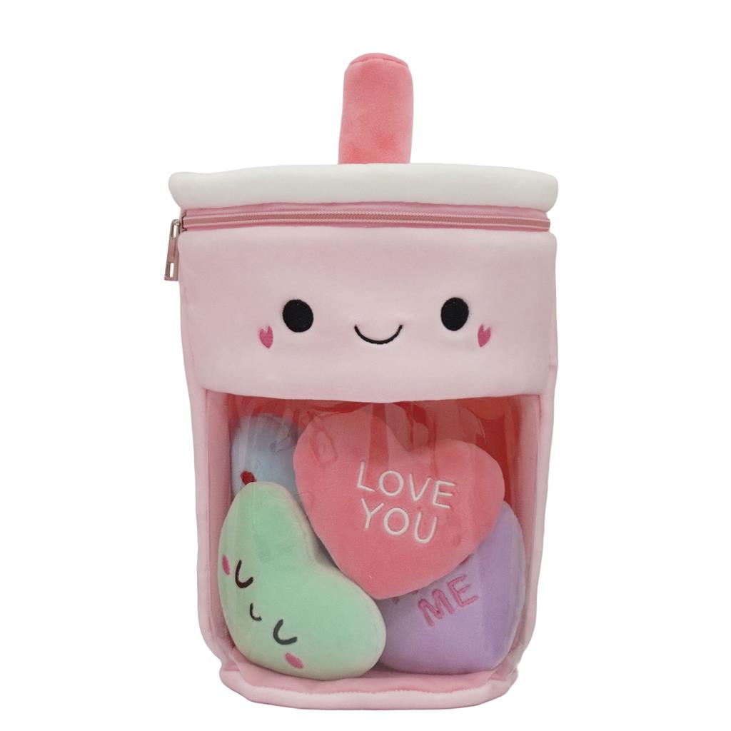 Λούτρινο Ποτήρι 28εκ Σετ 5 τεμάχια Squishcuties Luna Toys (623029)