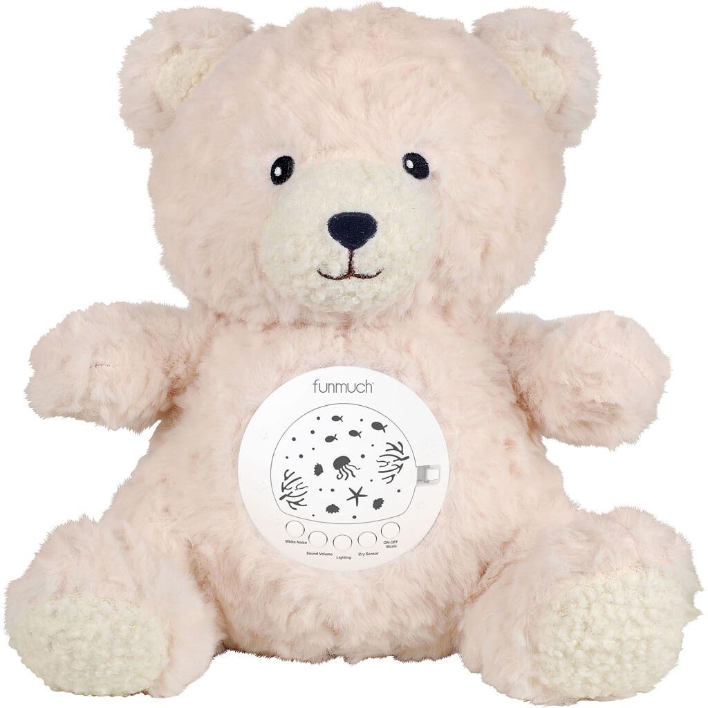 Λούτρινο Αρκουδάκι με Προβολέα και Ήxο 24x20x25εκ Luna Toys (623075)