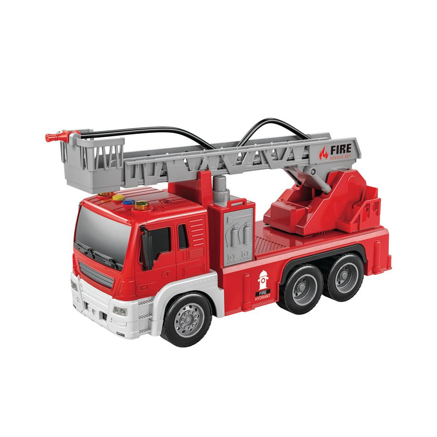 Πυροσβεστικό Όχημα 1:16 Friction με Ήχο και Φως Luna Toys (623103) - Fun Planet