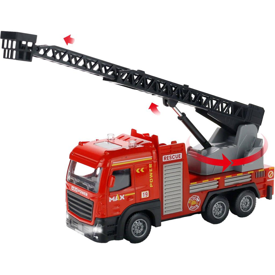 Friction Excavator Truck 25cm with Lights and Sounds (RJ002C)