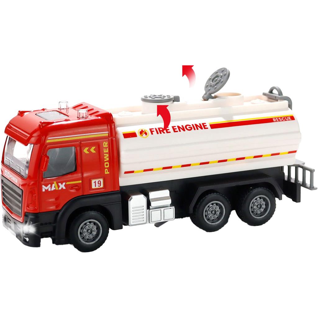 Friction Excavator Truck 25cm with Lights and Sounds (RJ002C)