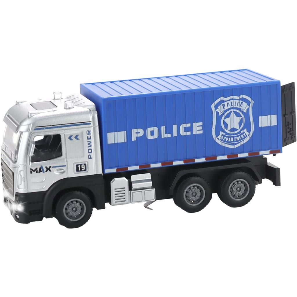 Friction Excavator Truck 25cm with Lights and Sounds (RJ002C)