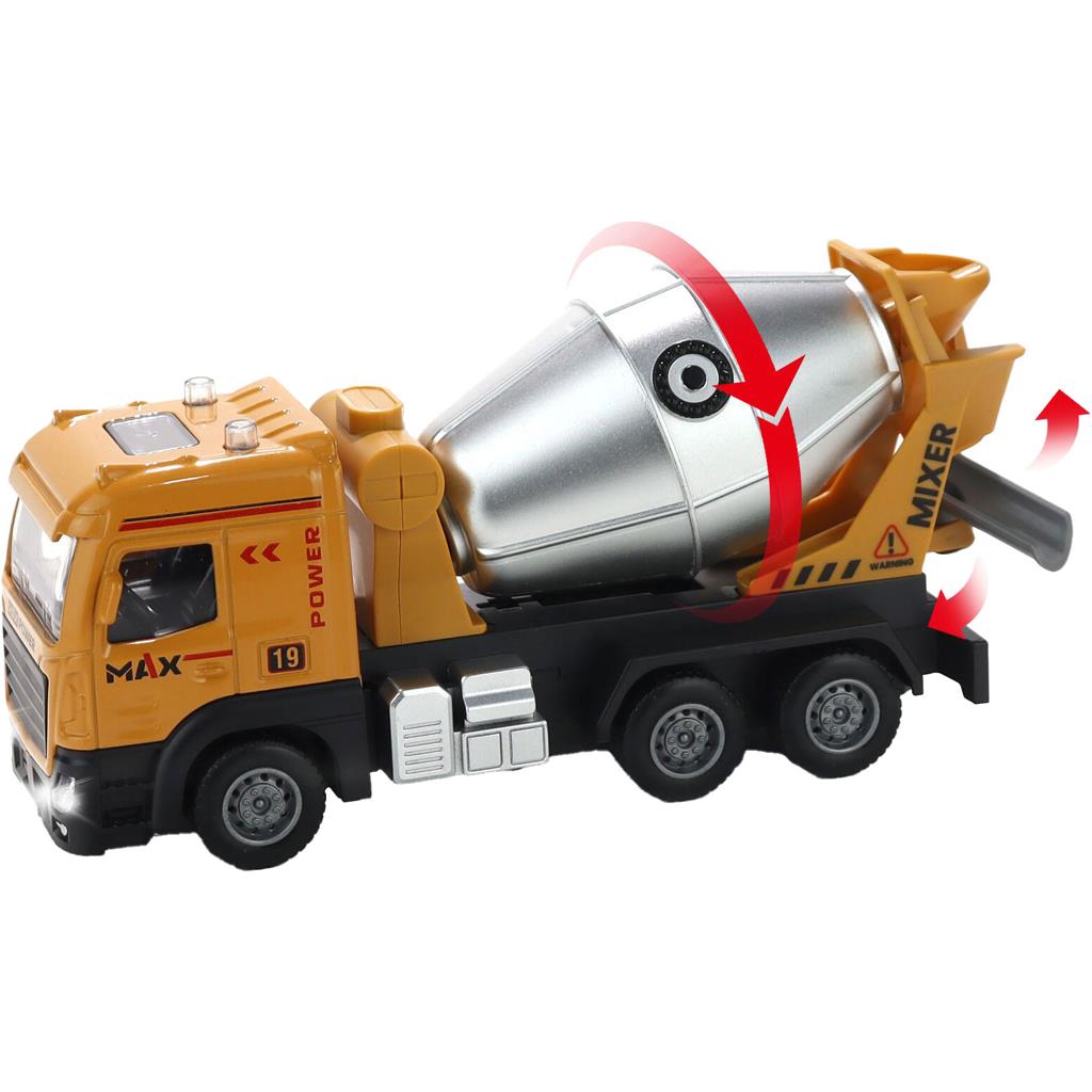Friction Excavator Truck 25cm with Lights and Sounds (RJ002C)