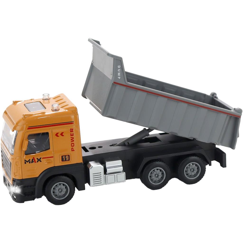 Friction Excavator Truck 25cm with Lights and Sounds (RJ002C)
