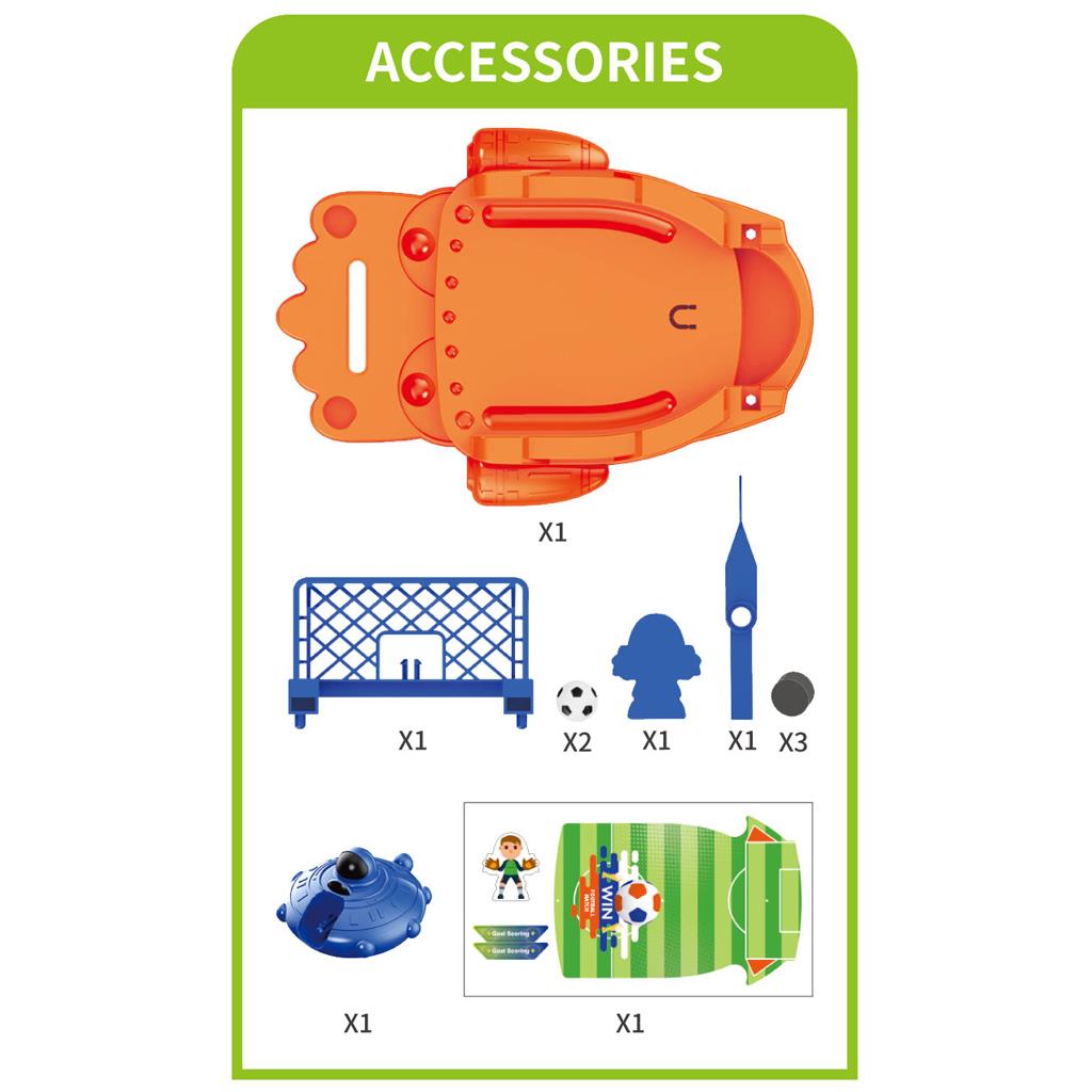 Επιτραπέζιο Ποδόσφαιρο με 1 Τέρμα 29x5,3x22cm Luna Toys (623188)
