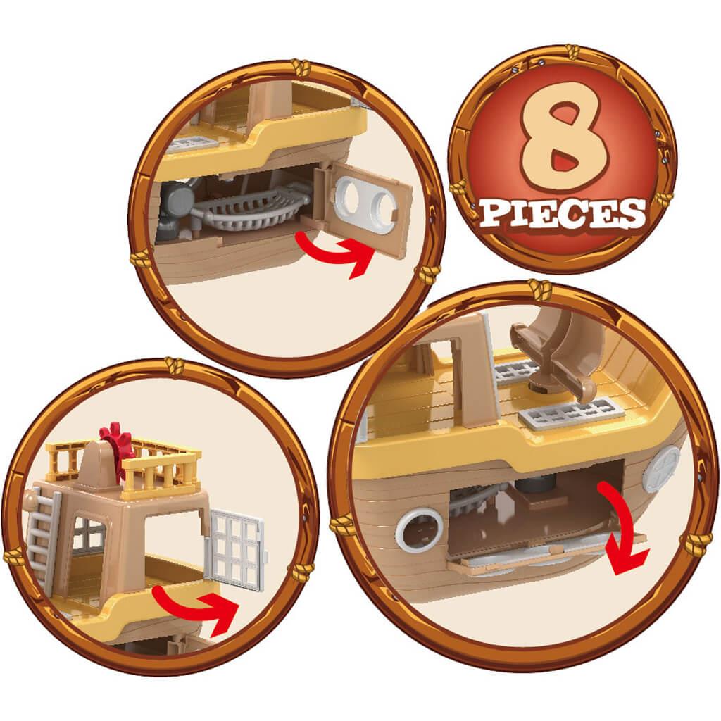 Πειρατικό Καράβι 30x12x21,5cm Luna Toys (623222)