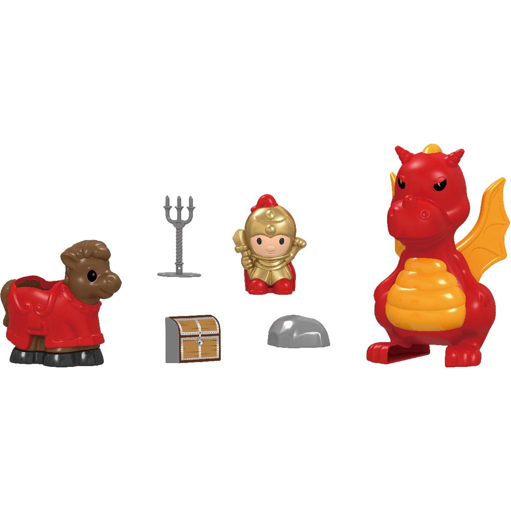 Κάστρο Ιππότης 8 τεμάχια 31,5x10x22,5cm Luna Toys (623223)
