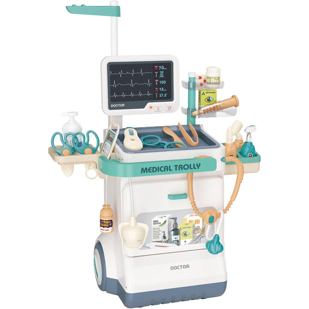 Ιατρείο με Φως και Ήxο 26 τεμάχια 46x12x37εκ Luna Toys (623350)