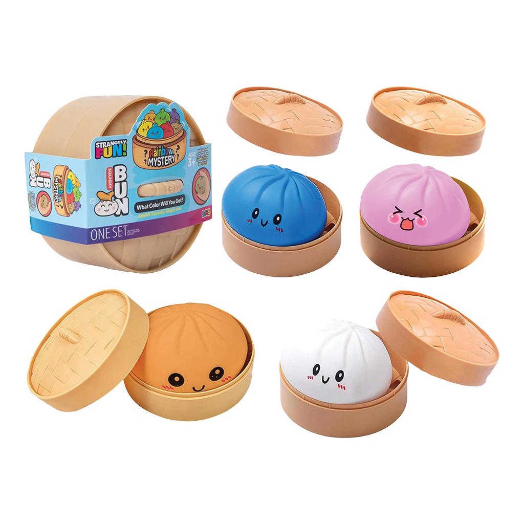 Squeezy Squishy Bun Dumpling 3 Pack Mini Dumplings (26998)