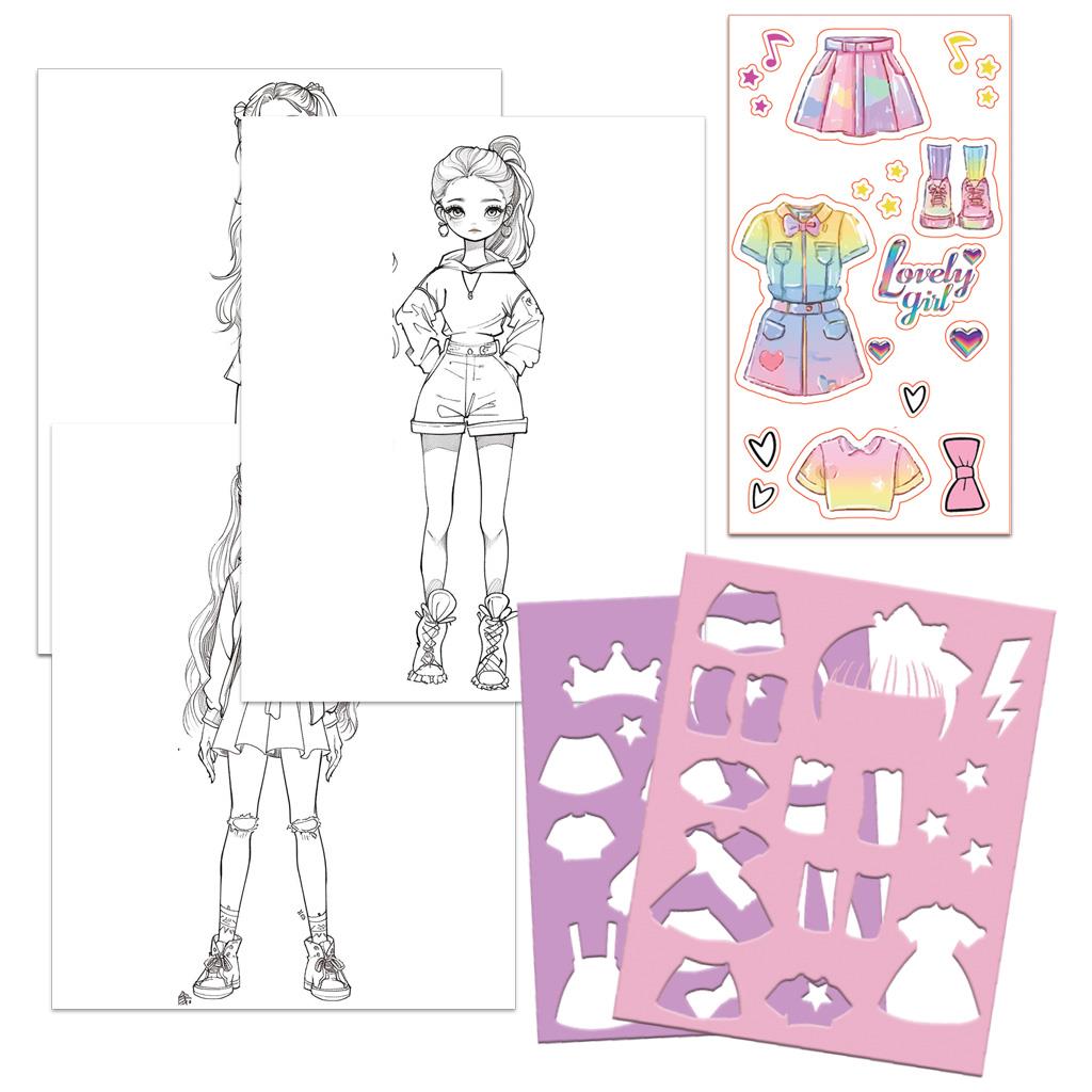 Make it Real - Ψηφιακό Σχέδιο Μόδας Dream Sketchbook (3203)
