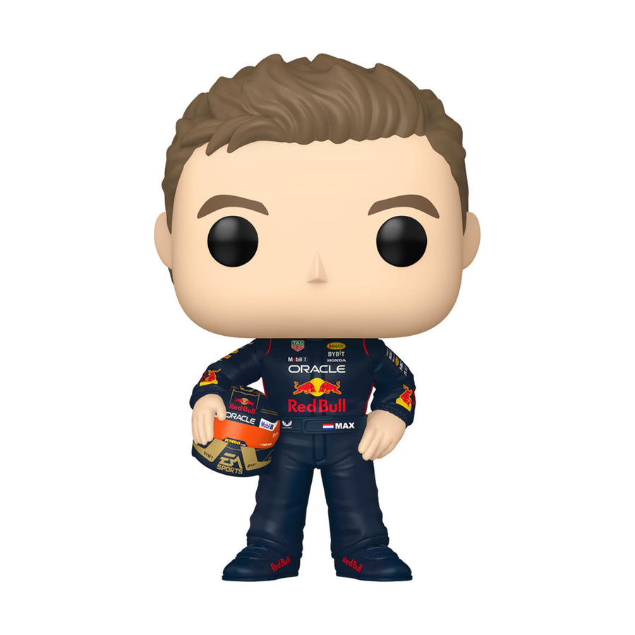 Funko Pop! Racing: Oracle Red Bull Racing - Max Verstappen with Helm #08 Vinyl Figure (80580) - Fun Planet