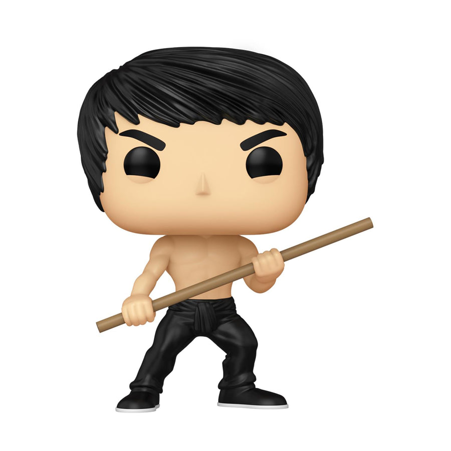 Funko Pop! Icons: Bruce Lee - Bruce Lee with Bo Staff #95 Vinyl Figure (86522) - Fun Planet