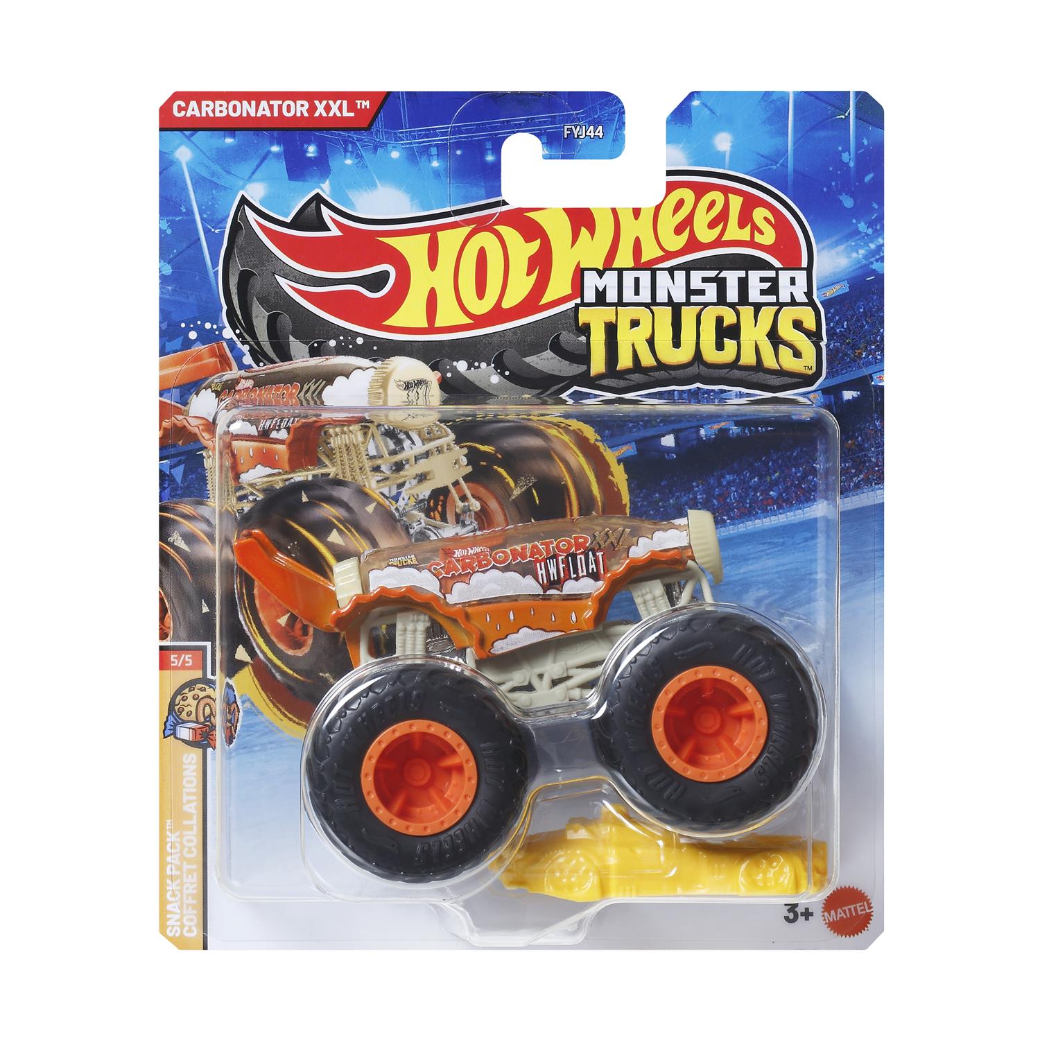 Hot Wheels Oχήματα Monster Trucks Carbonator XXL (JDP93)