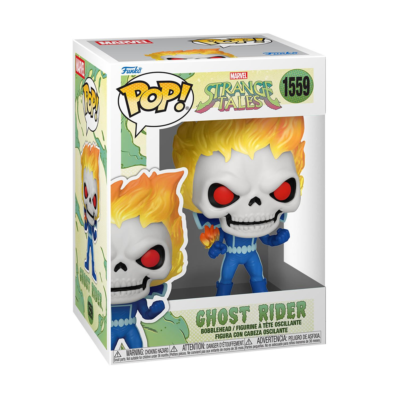 Funko Pop! Marvel: Strange Tales - Ghost Rider #1559 Vinyl Figure (86221) - Fun Planet