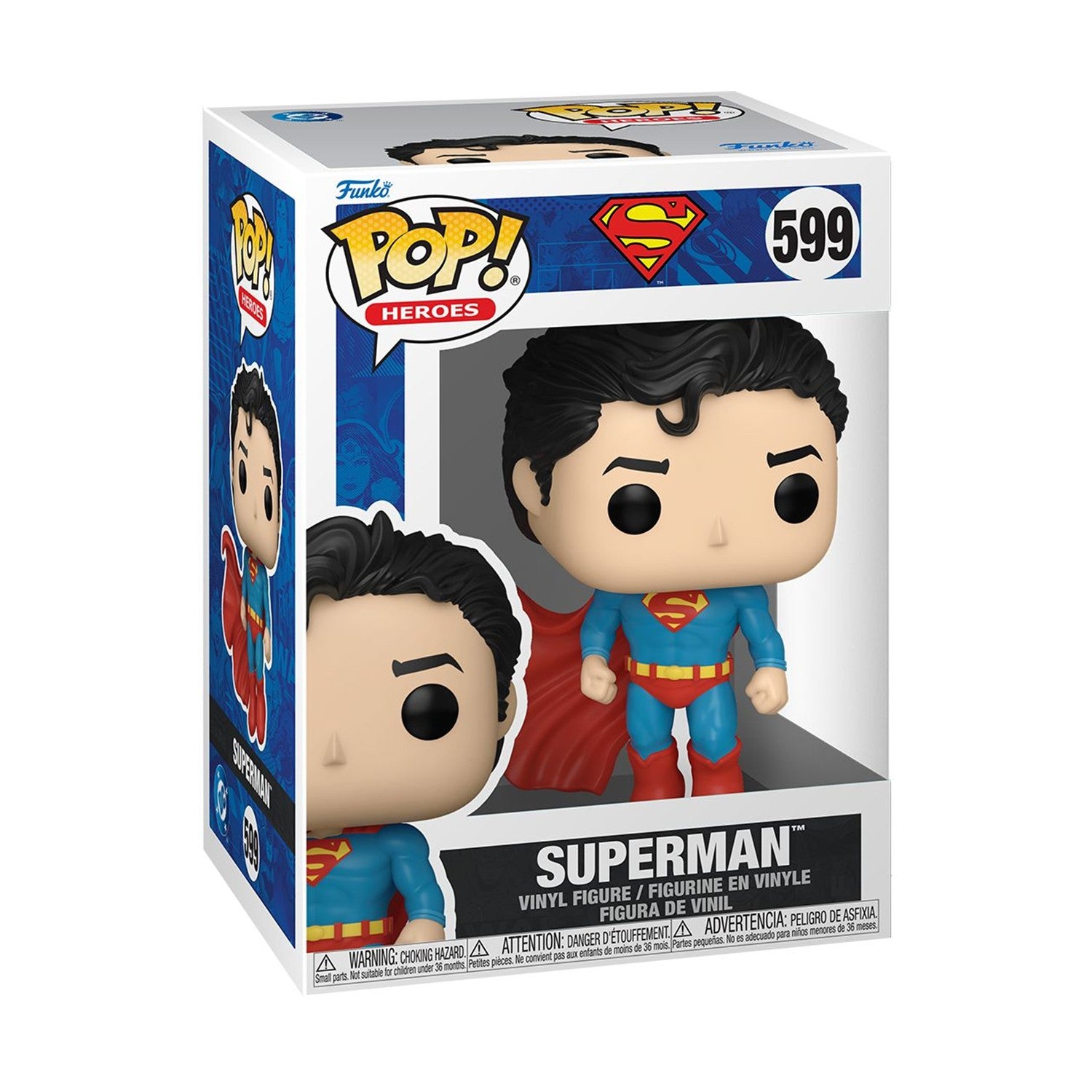Funko Pop! Heroes: DC New Classics - Superman #599 Vinyl Figure (86370) - Fun Planet