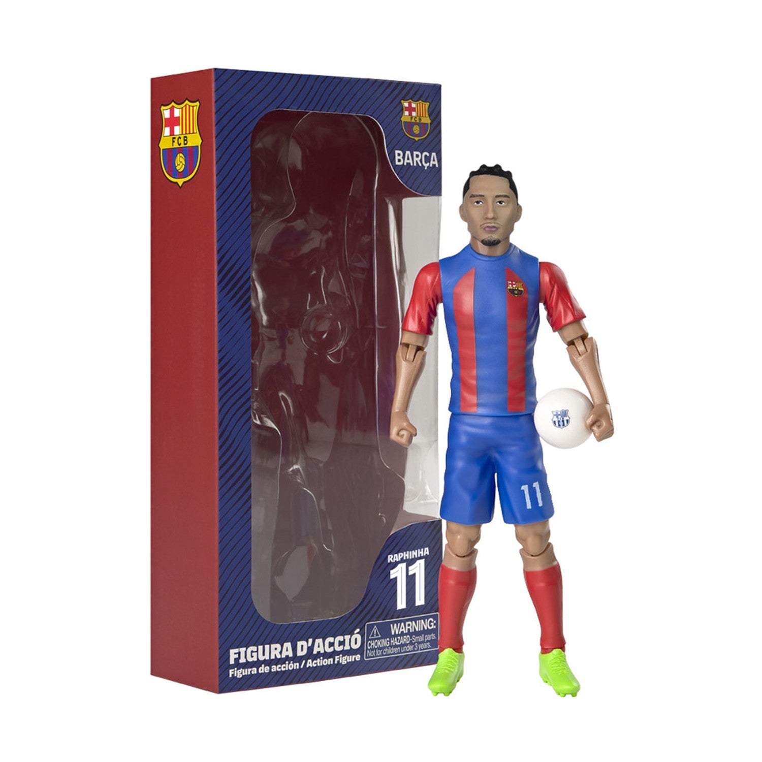 FC Barcelona Soccer - Raphinha 20cm Action Figure (80693) - Fun Planet