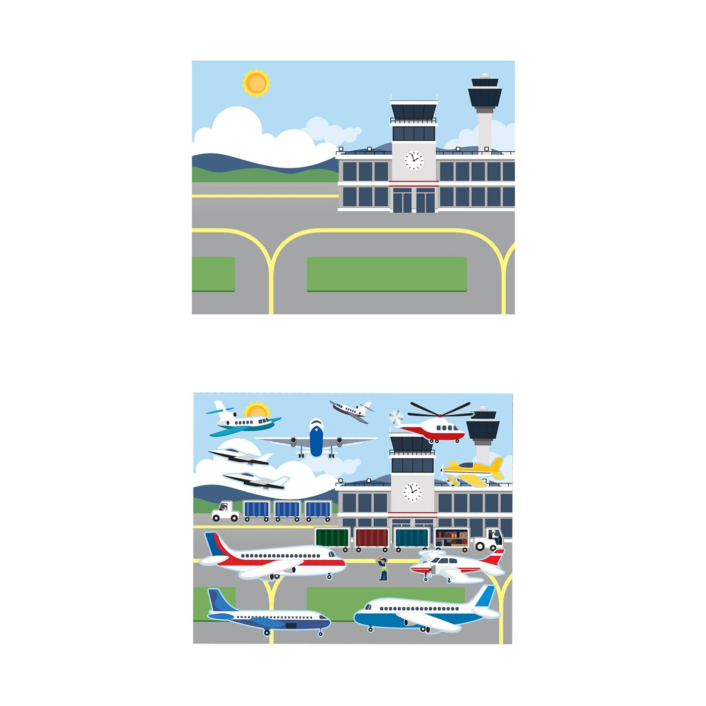 Melissa & Doug Arts and Crafts Vehicles Reusable Sticker Pads (20155933) - Fun Planet
