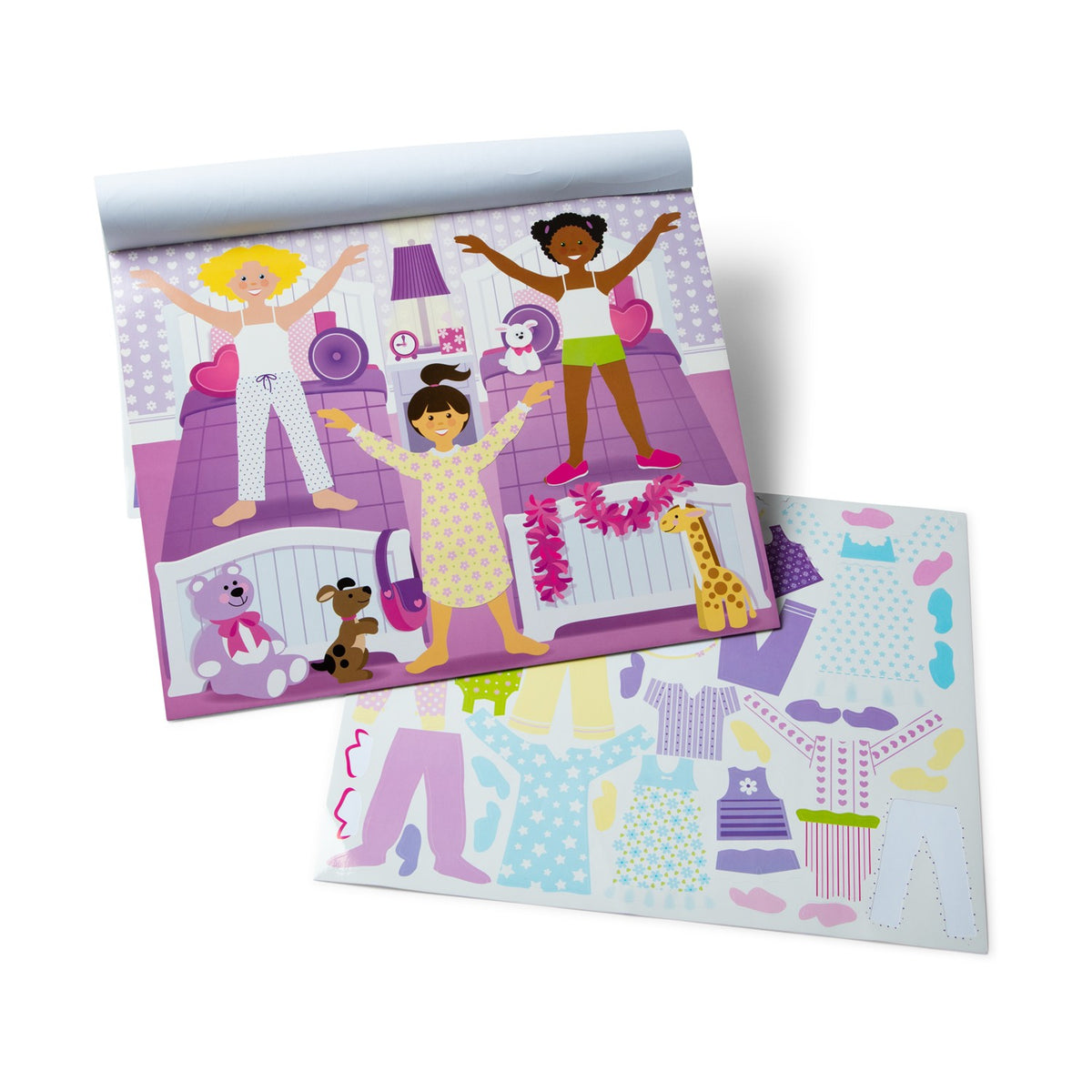 Melissa & Doug Arts and Crafts Dress-Up Reusable Sticker Pads (20155934) - Fun Planet