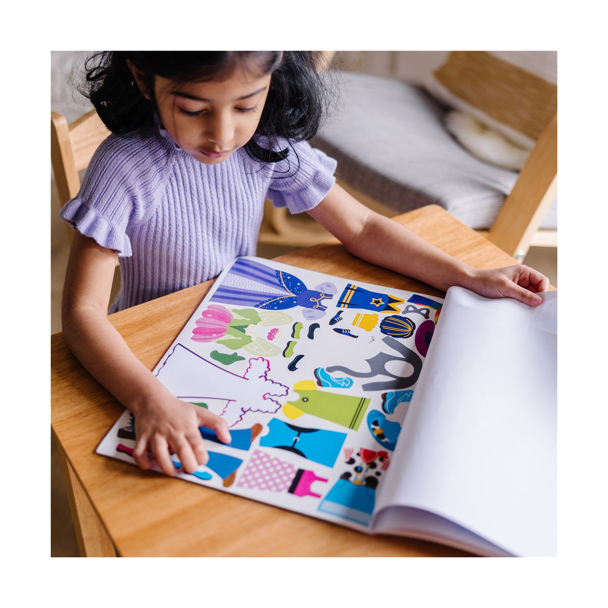 Melissa & Doug Arts and Crafts Dress-Up Reusable Sticker Pads (20155934) - Fun Planet