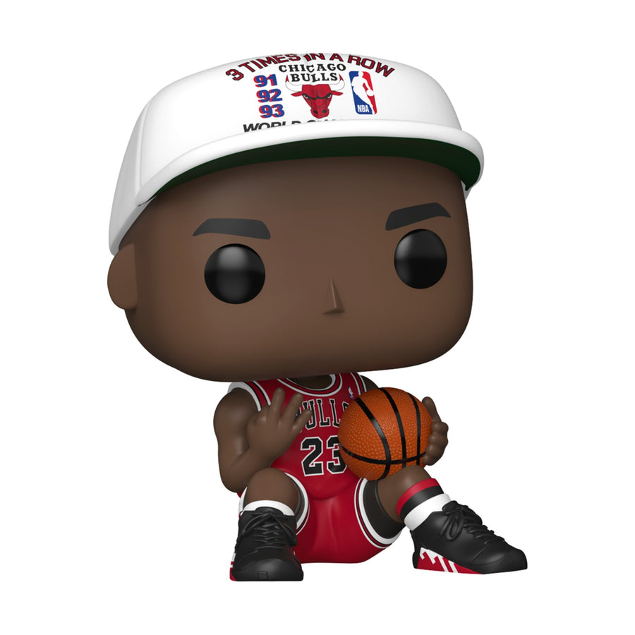 Funko Pop! Basketball: Chicago Bulls - Michael Jordan 3 Times in A Row #222 Vinyl Figure (90538) - Fun Planet