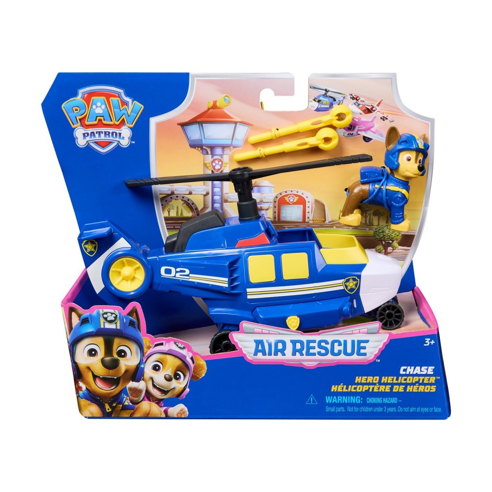 Paw Patrol Air Rescue Chase Hero Helicopter Vehicle & Figure (20149066)