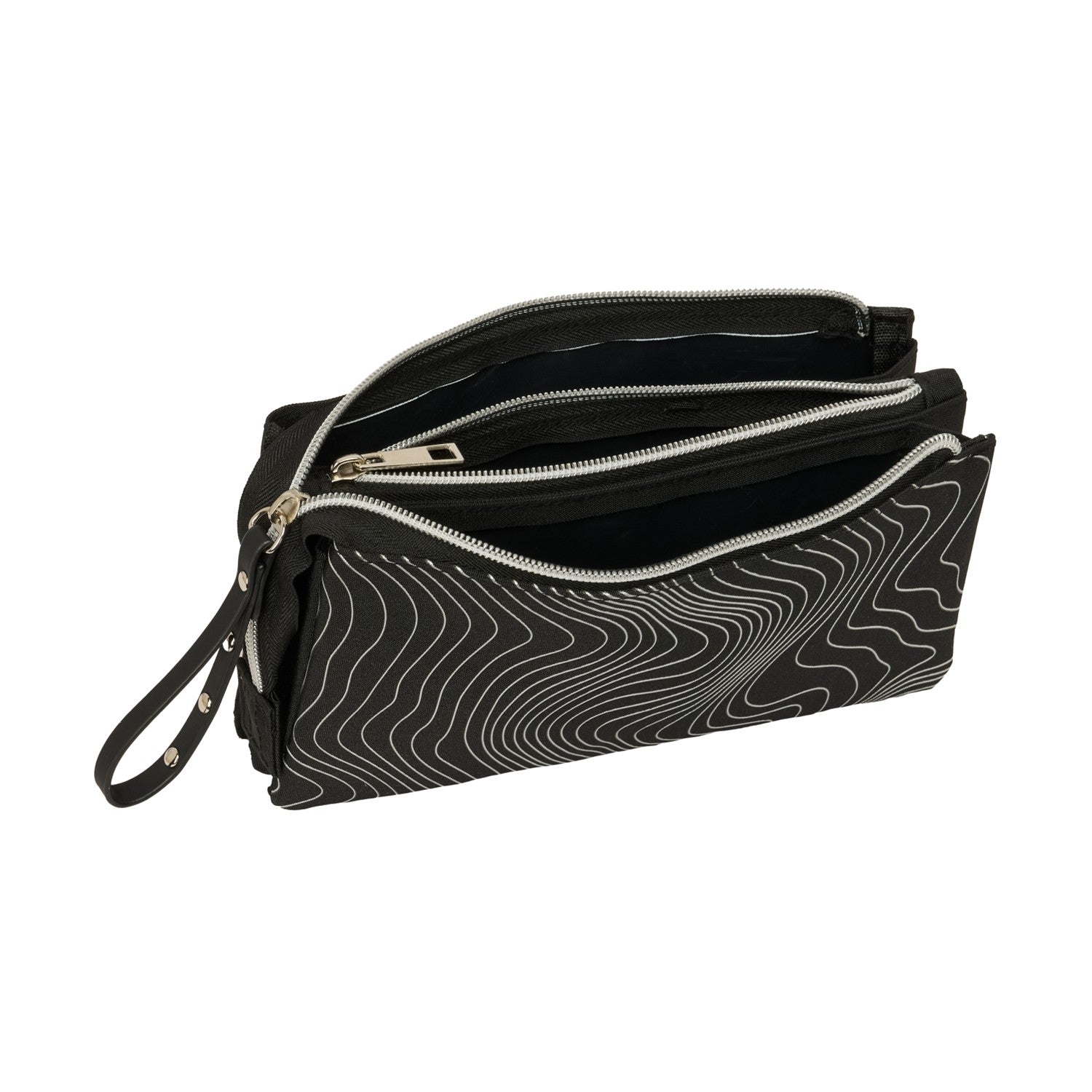 Primary School Backpack 32x18x43cm 3 Compartments Wednesday Hand Must (503662)