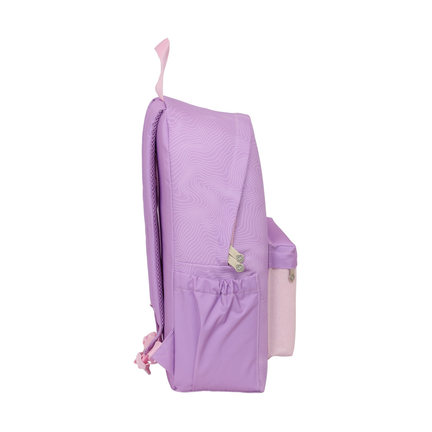 Primary School Backpack 32x18x43cm 3 Compartments Wednesday Hand Must (503662)