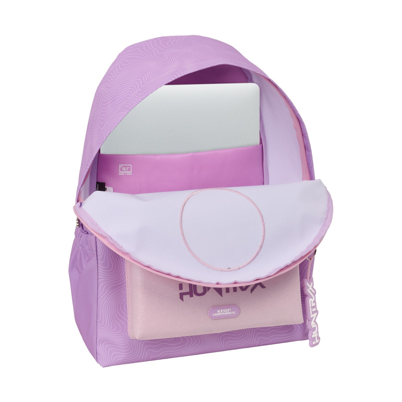 Primary School Backpack 32x18x43cm 3 Compartments Wednesday Hand Must (503662)
